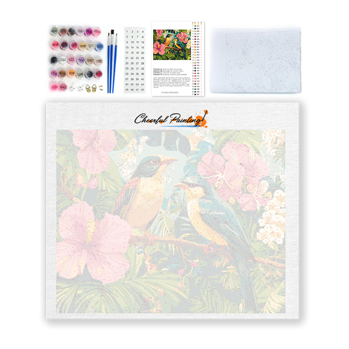 Tropical Paradise - Paint by Numbers