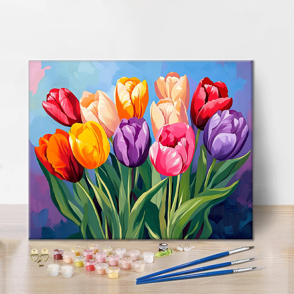 Tulips - Paint by Numbers