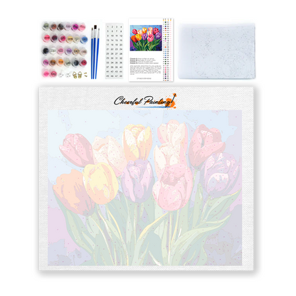 Tulips - Paint by Numbers