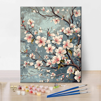 wintersweet - Paint by Numbers