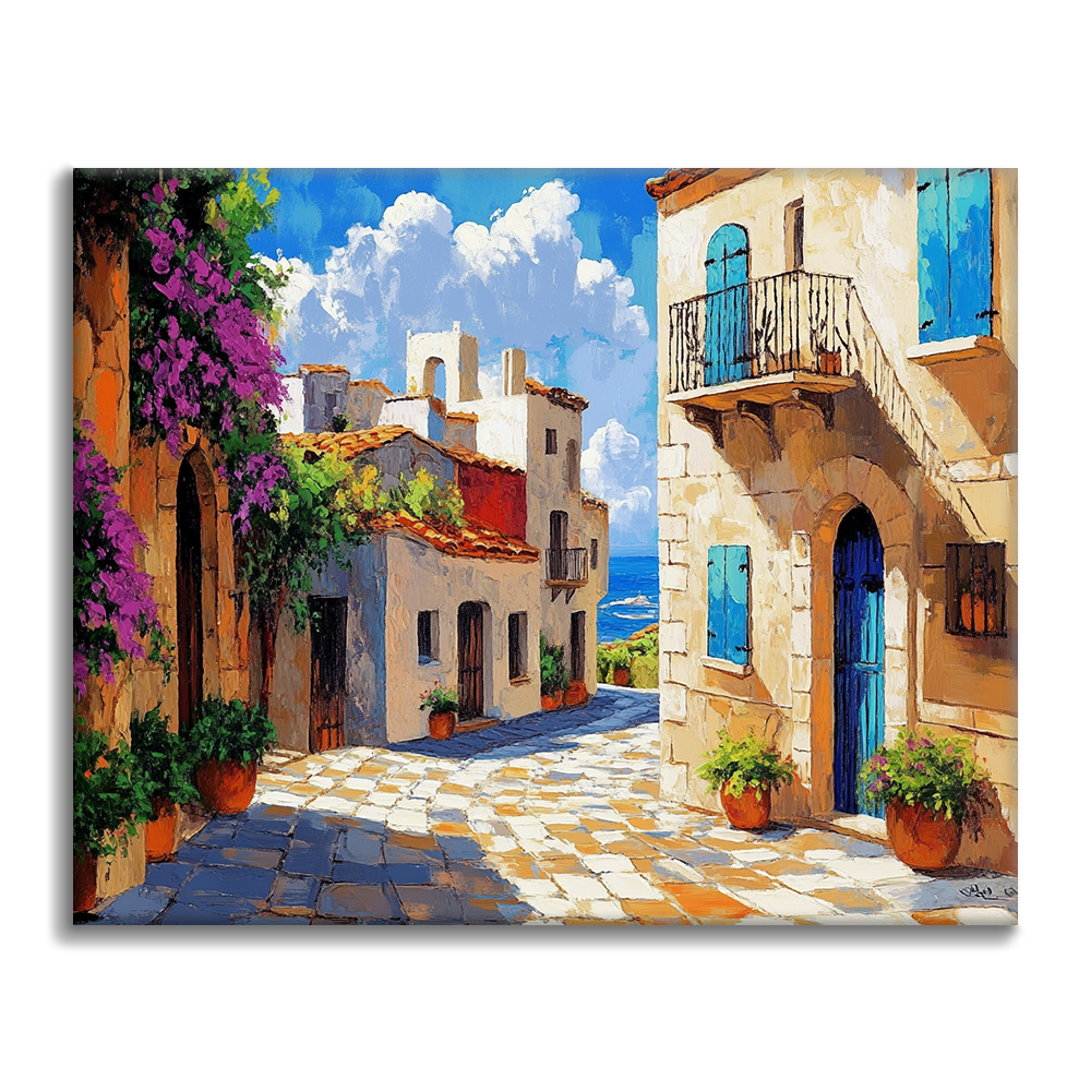 Coastal Lane - Paint by Numbers