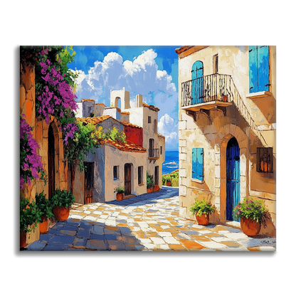 Coastal Lane - Paint by Numbers