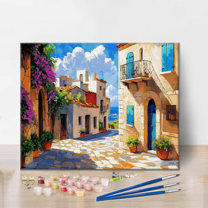 Coastal Lane - Paint by Numbers
