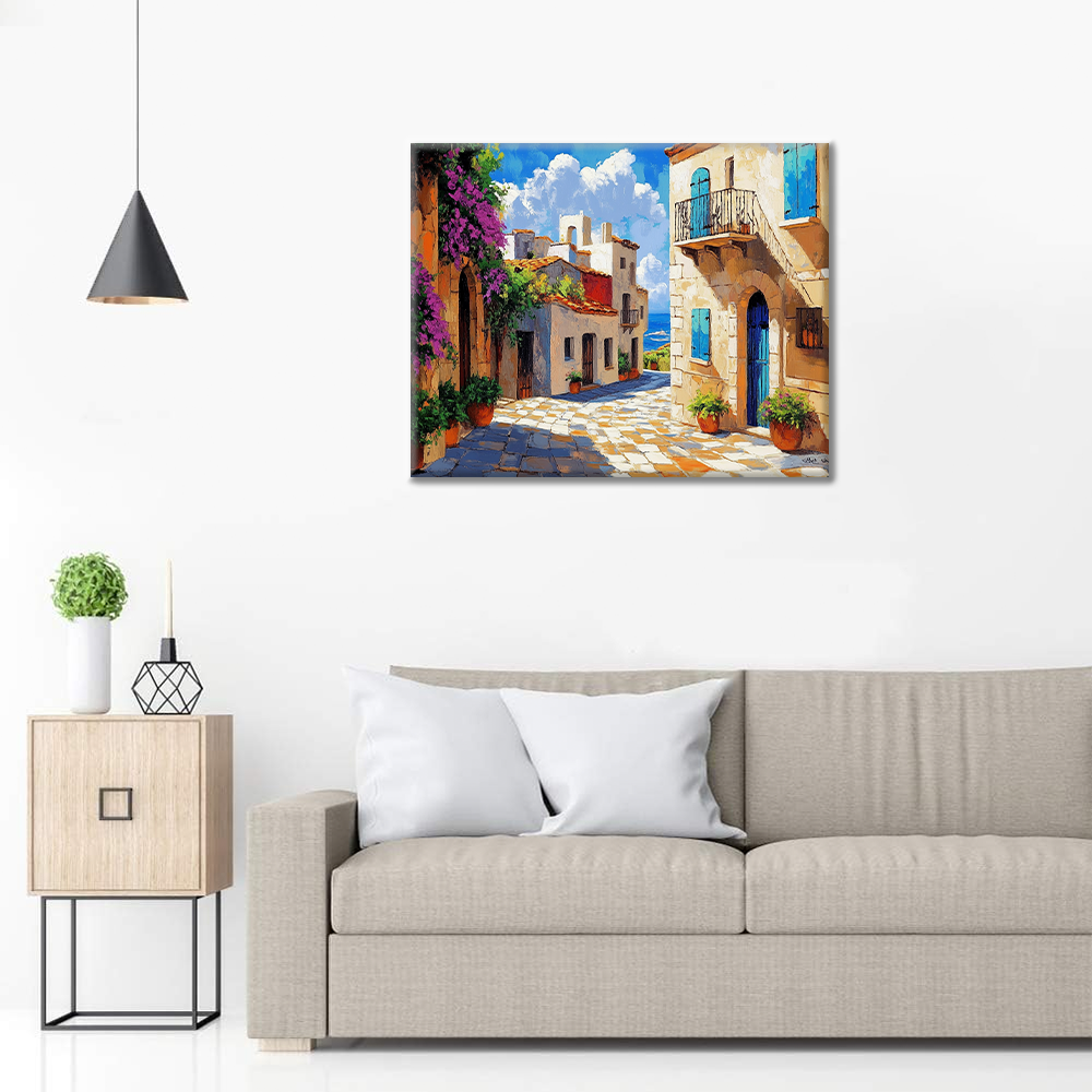 Coastal Lane - Paint by Numbers