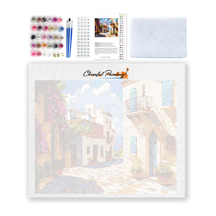 Coastal Lane - Paint by Numbers