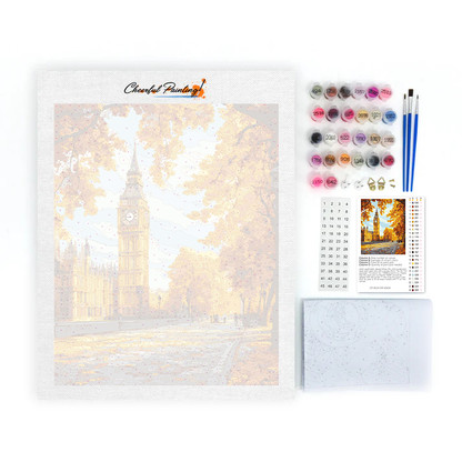Golden London - Paint by Numbers
