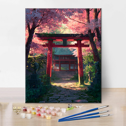 Mystic Torii - Paint by Numbers
