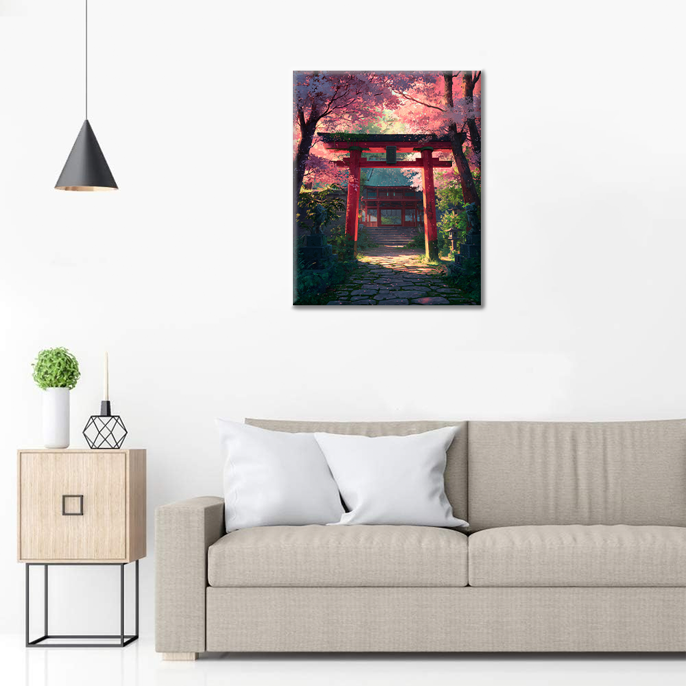 Mystic Torii - Paint by Numbers
