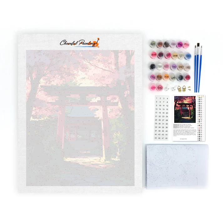 Mystic Torii - Paint by Numbers