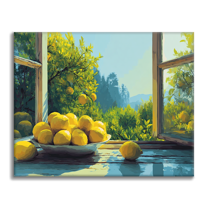 Lemon Morning - Paint by Numbers