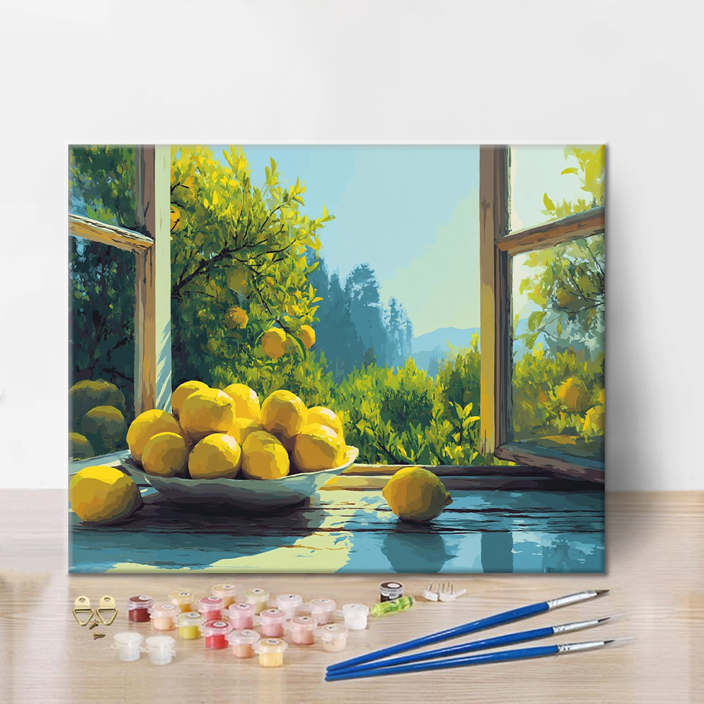 Lemon Morning - Paint by Numbers