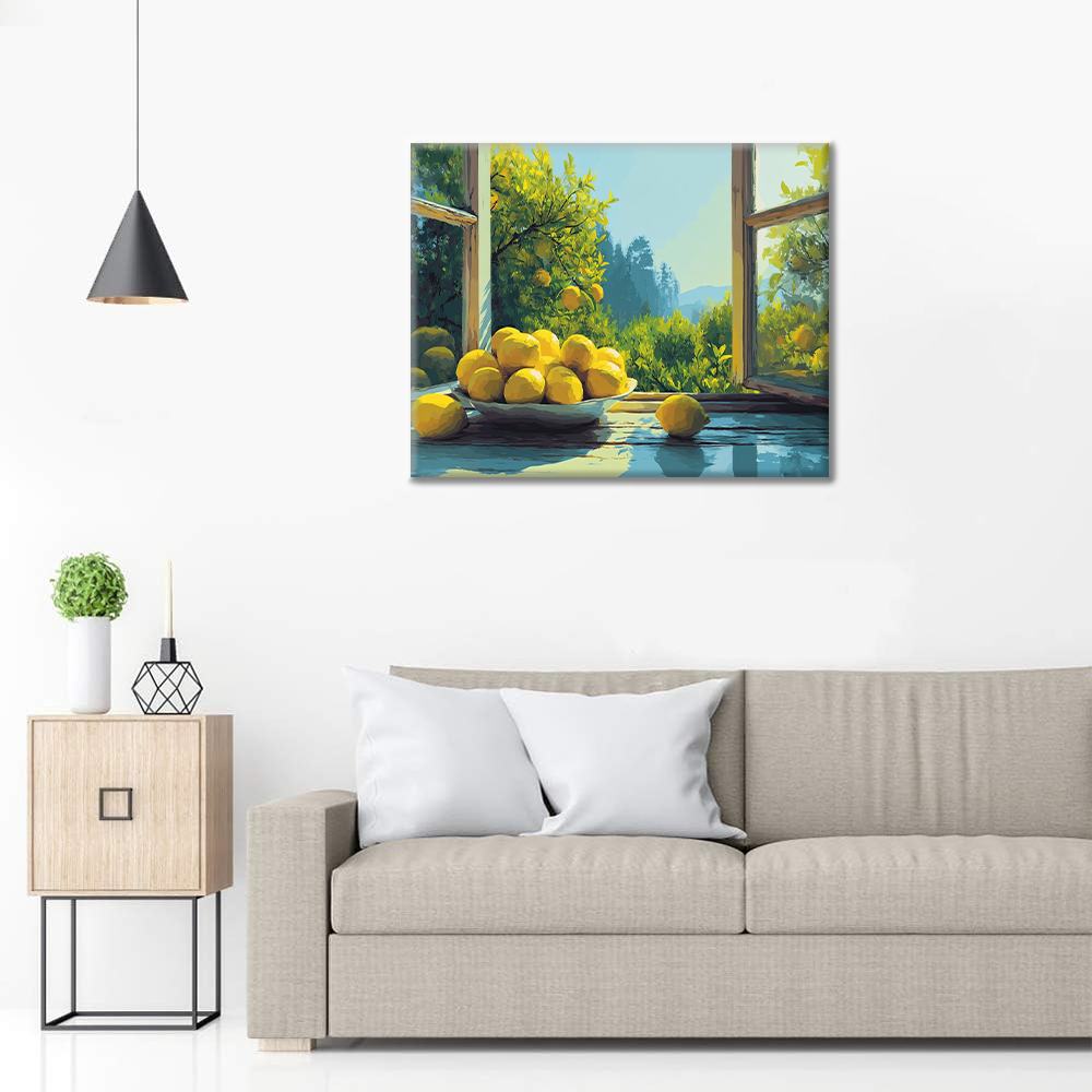 Lemon Morning - Paint by Numbers