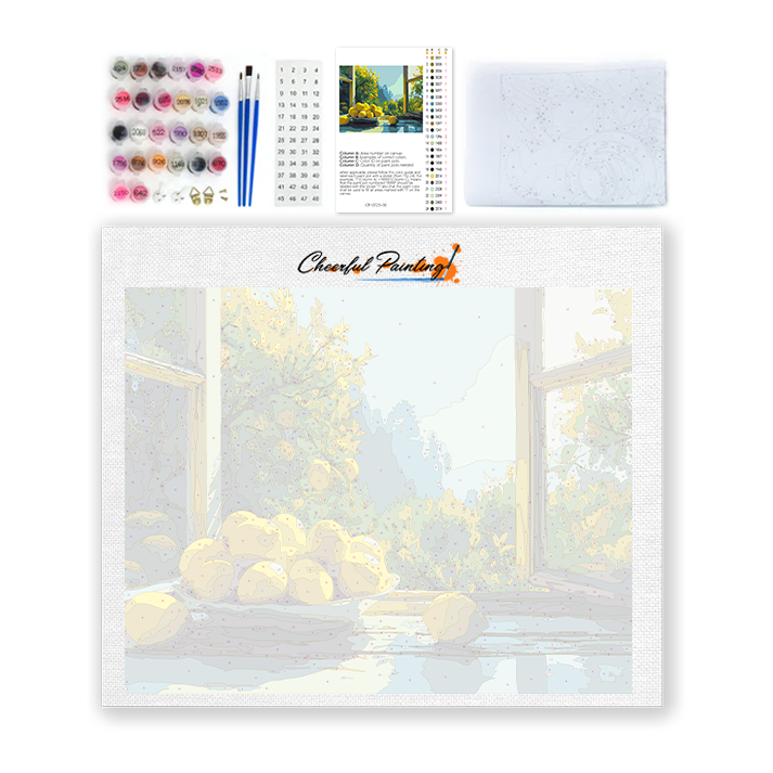Lemon Morning - Paint by Numbers