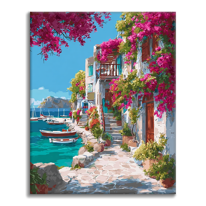 Pink Horizon - Paint by Numbers