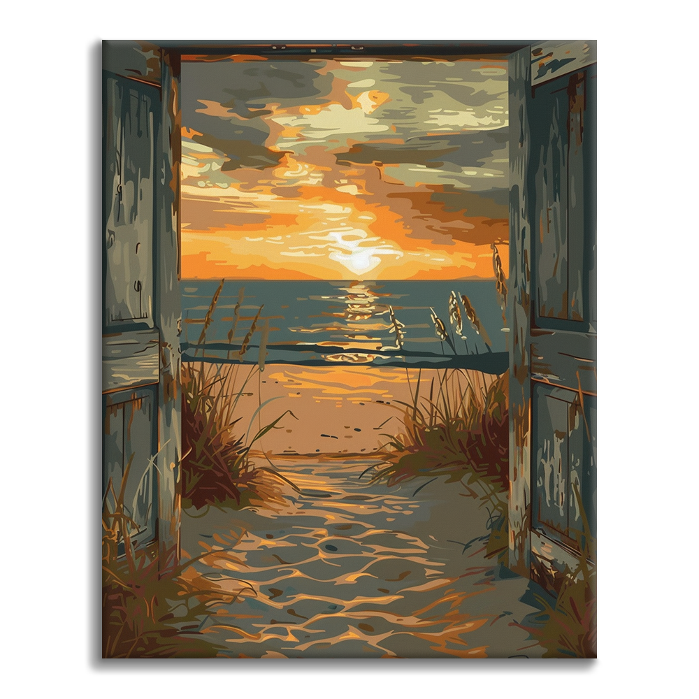 Twilight Coast - Paint by Numbers