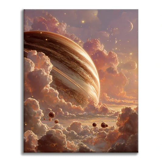 Chocolate Planet - Paint by Numbers