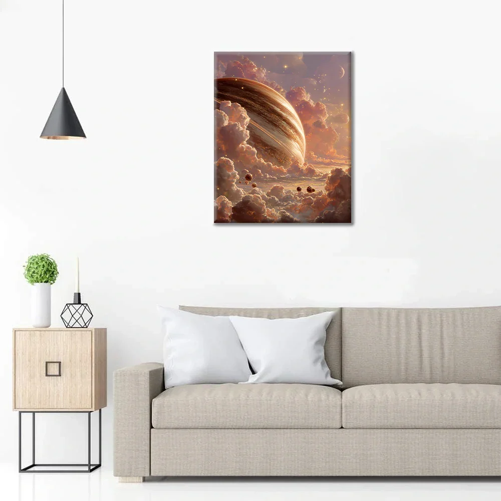 Chocolate Planet - Paint by Numbers