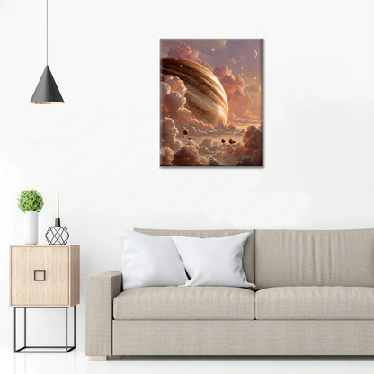 Chocolate Planet - Paint by Numbers