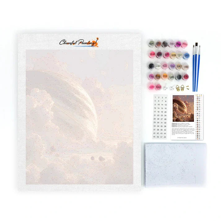 Chocolate Planet - Paint by Numbers