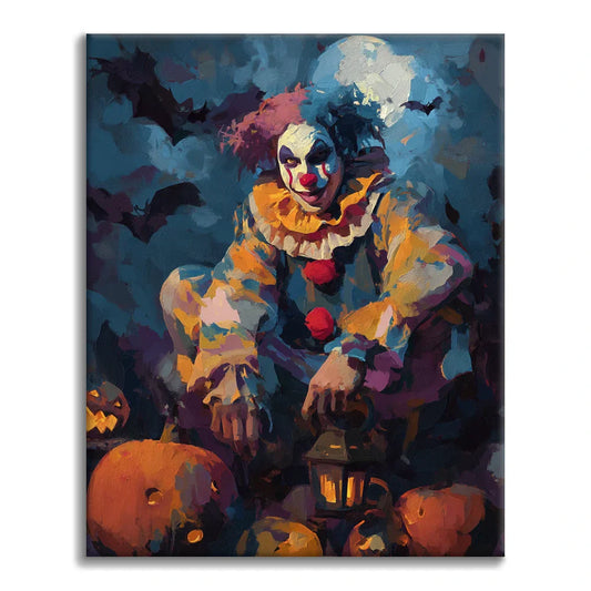 Clown Carnival Night - Paint by Numbers