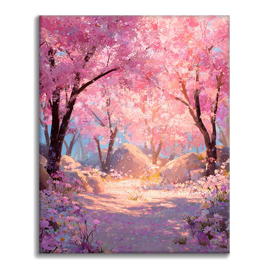 Enchanted Sakura - Paint by Numbers