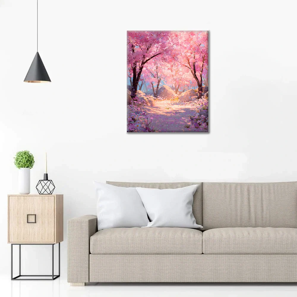 Enchanted Sakura - Paint by Numbers