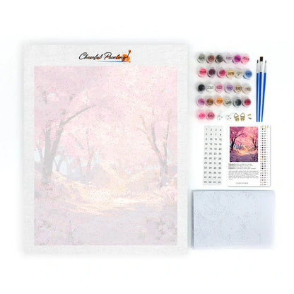 Enchanted Sakura - Paint by Numbers