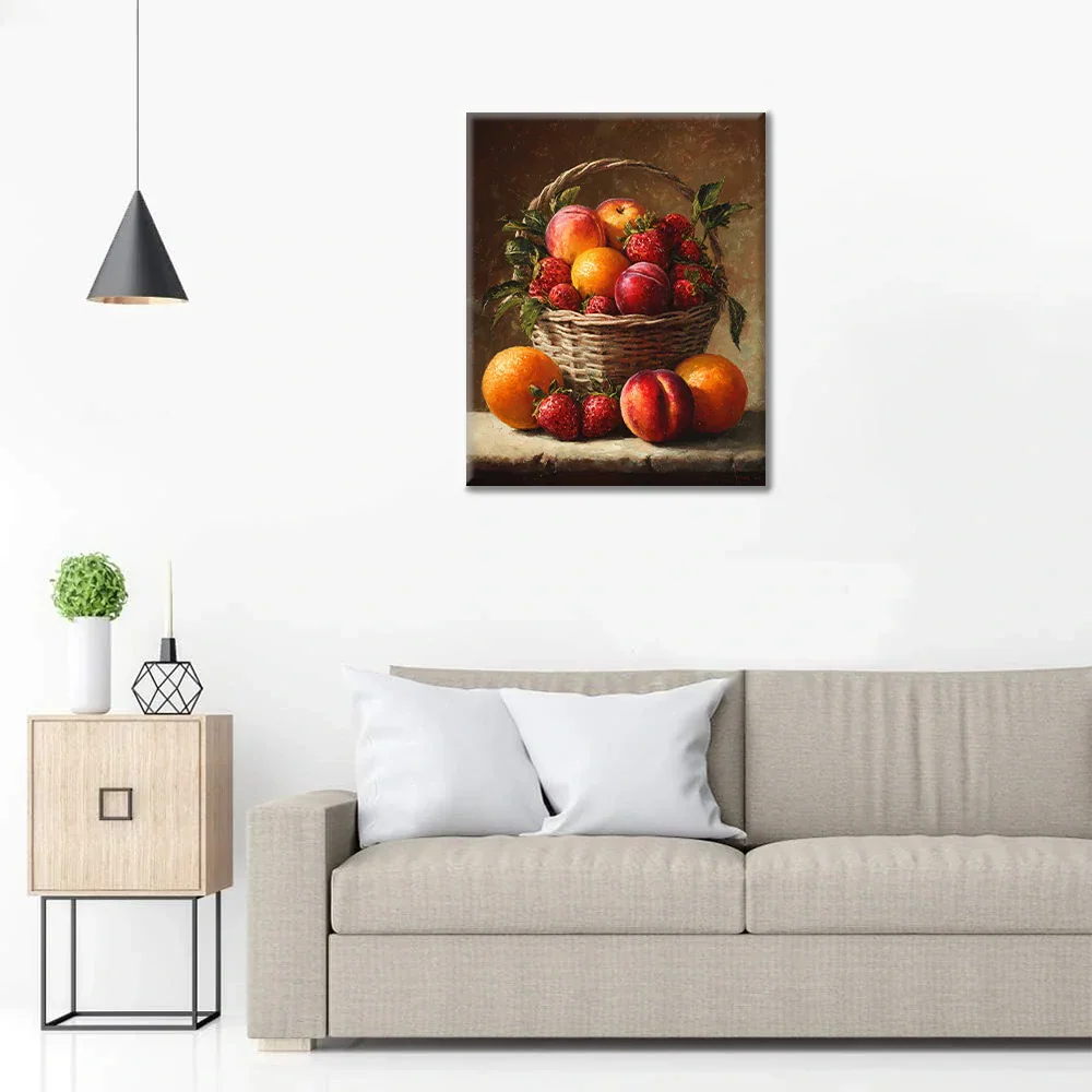 Fruit Basket - Paint by Numbers