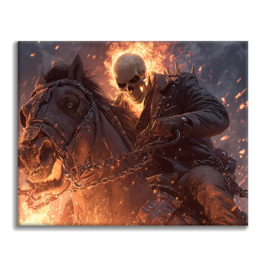 Ghost Knight - Paint by Numbers