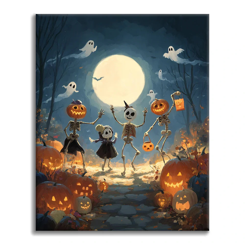 Halloween Ball - Paint by Numbers