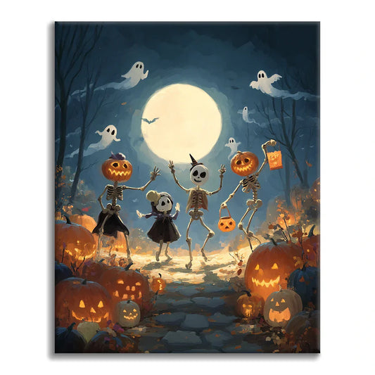 Halloween Ball - Paint by Numbers