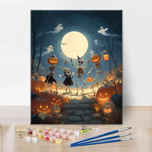 Halloween Ball - Paint by Numbers