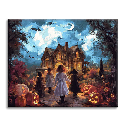 Halloween Night - Paint by Numbers