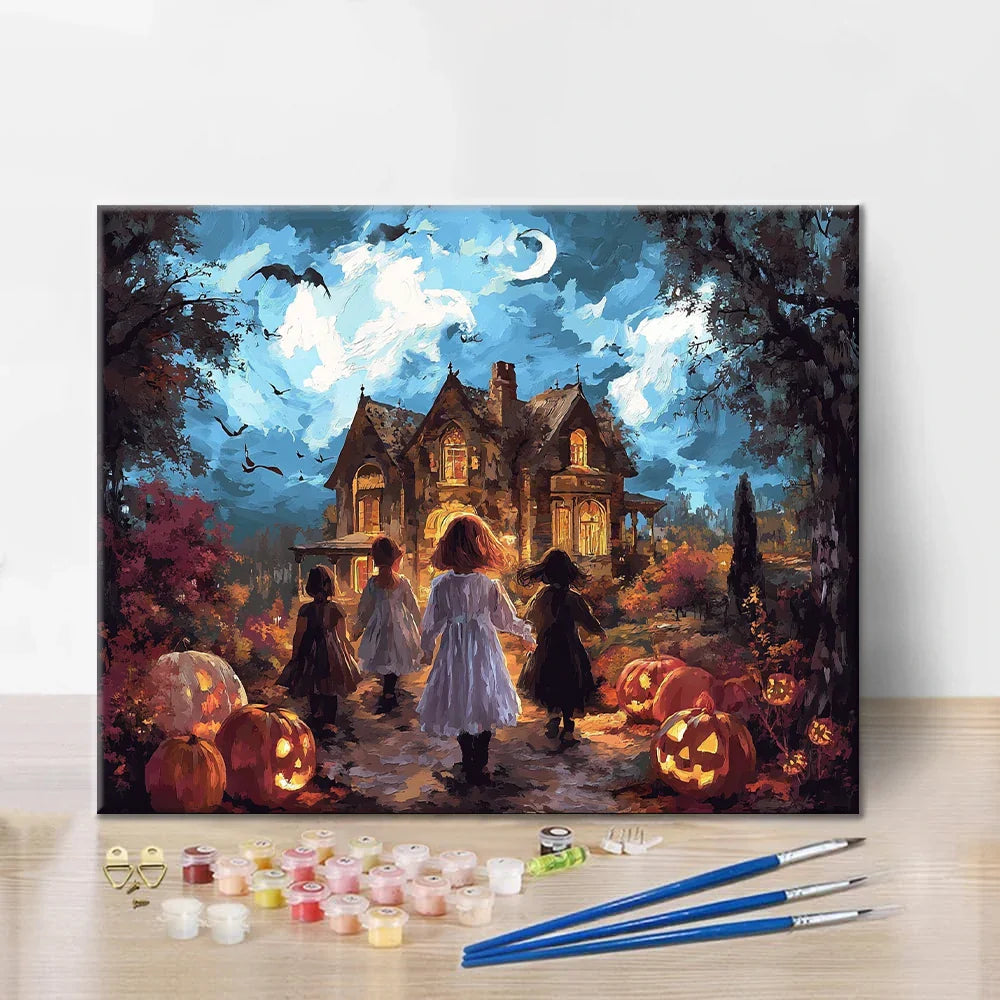 Halloween Night - Paint by Numbers