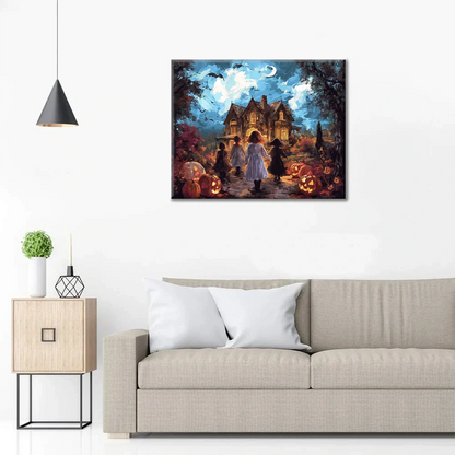 Halloween Night - Paint by Numbers