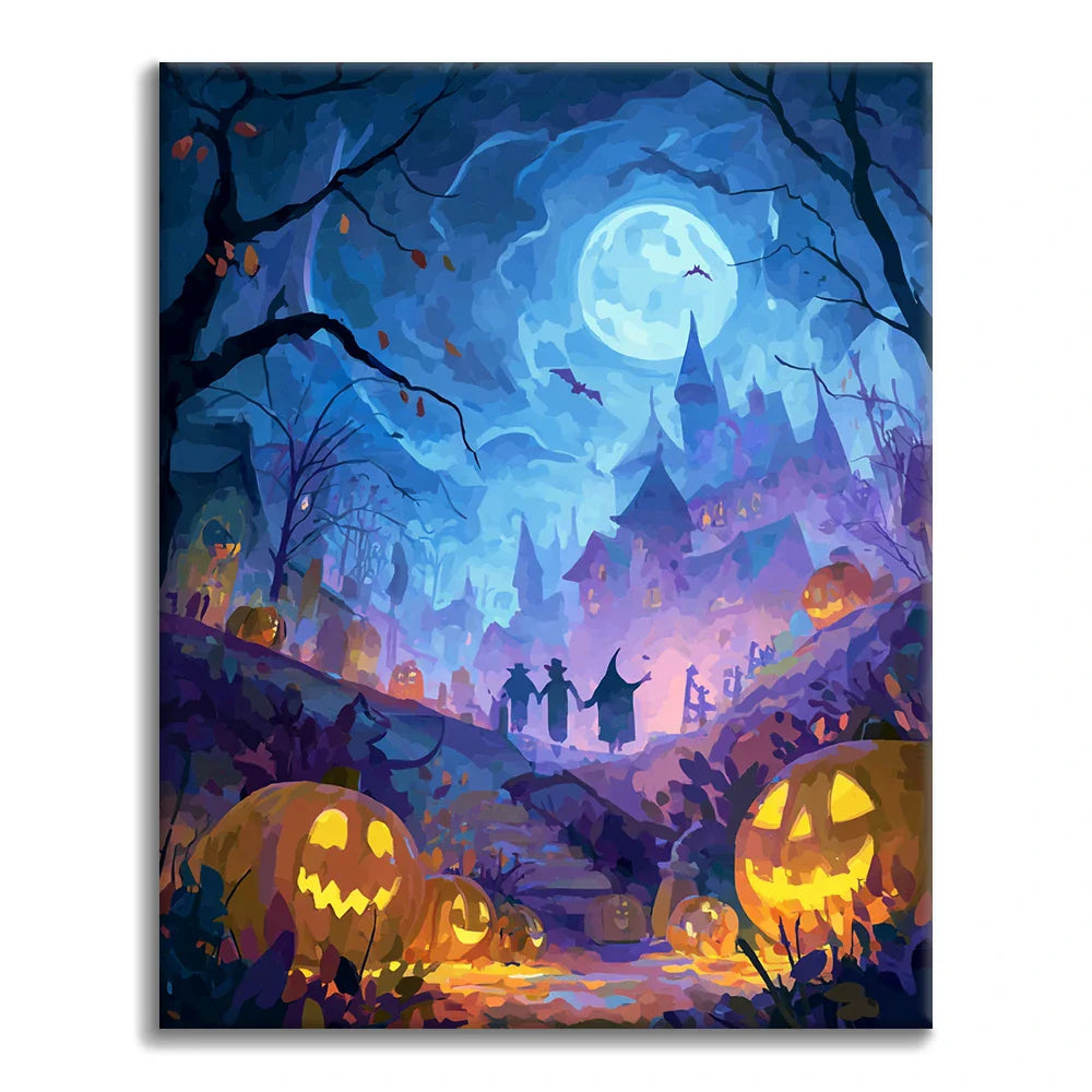 Misty Valley - Paint by Numbers