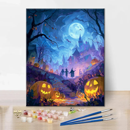 Misty Valley - Paint by Numbers