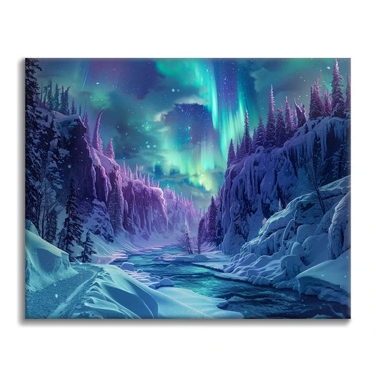 Northern Lights - Paint by Numbers