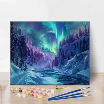Northern Lights - Paint by Numbers