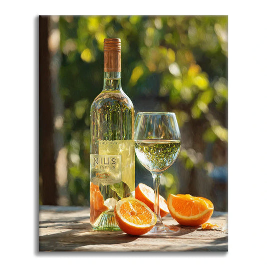 Orange Wine - Paint by Numbers