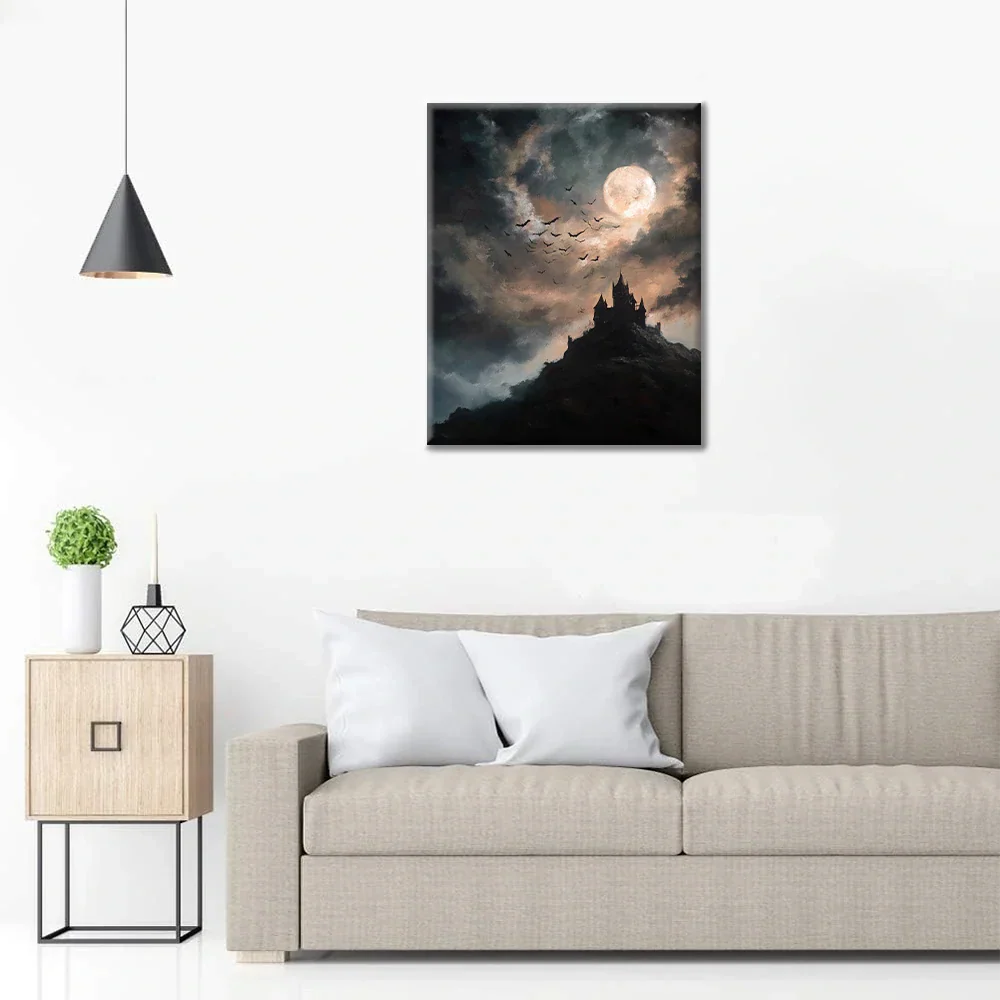 Silent Castle - Paint by Numbers