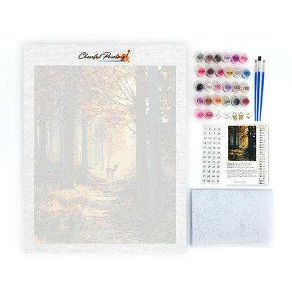 Autumn Forest Path - Paint by Numbers