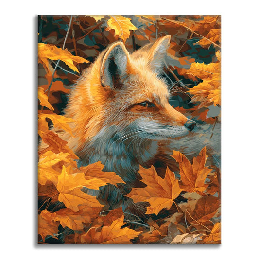 Autumn Fox - Paint by Numbers
