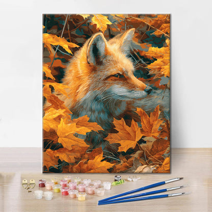 Autumn Fox - Paint by Numbers