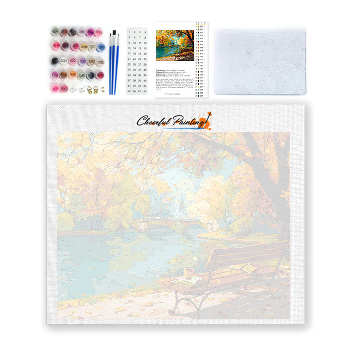 Autumn Park Retreat - Paint by Numbers