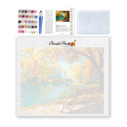 Autumn Park Retreat - Paint by Numbers