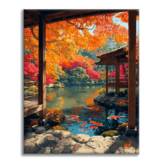 Autumn Reflections - Paint by Numbers