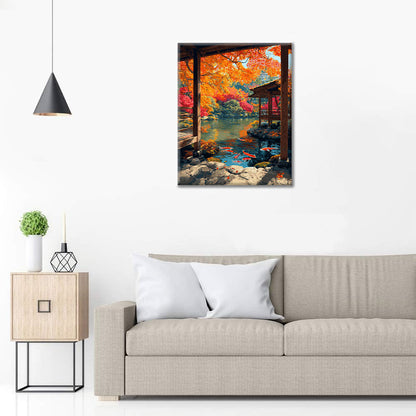 Autumn Reflections - Paint by Numbers