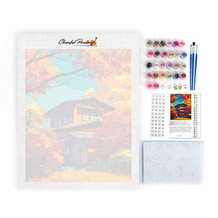 Autumn’s Embrace - Paint by Numbers