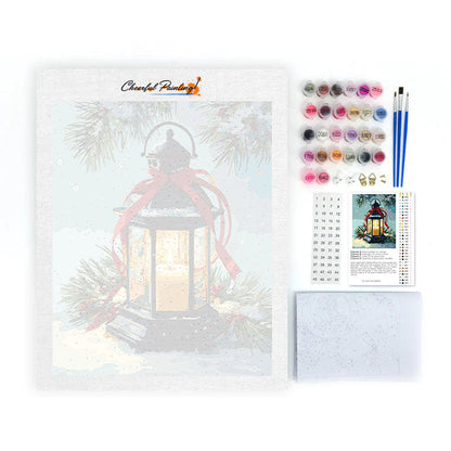 Christmas Lantern - Paint by Numbers